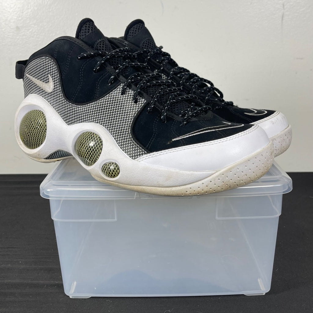 Nike Air Zoom Flight 95 Black White (2008) (Size 10.5) Moderately Worn - Image 1