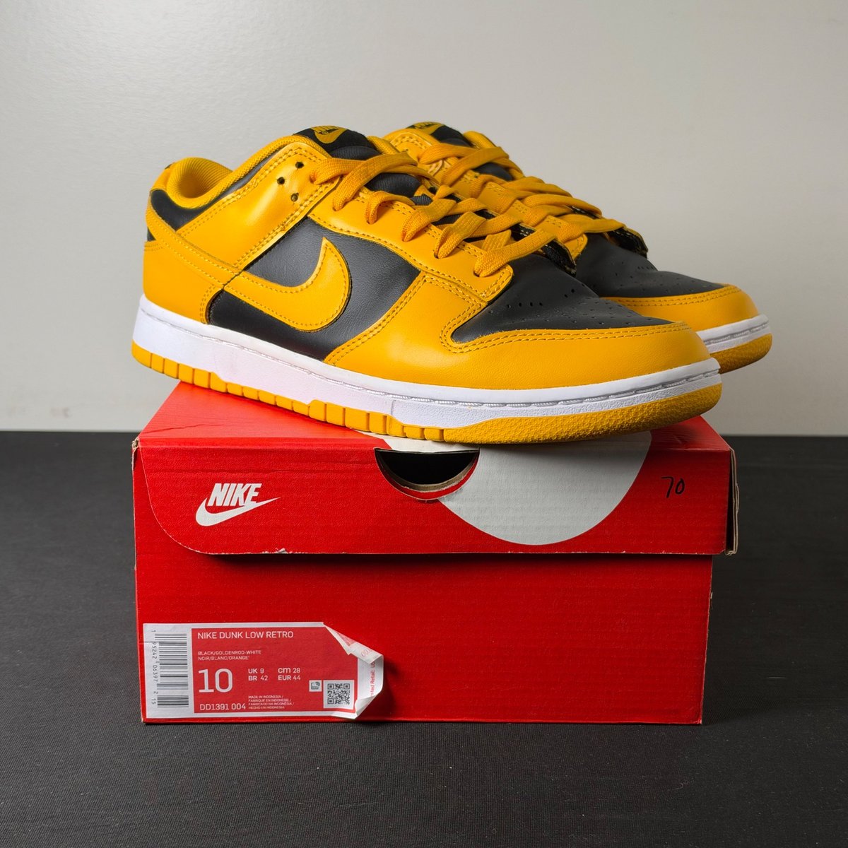 Nike Dunk Low Championship Goldenrod (2021) (Size 10) - Image 1
