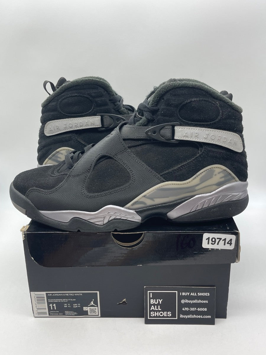 Jordan 8 Retro Winterized Gunsmoke 11 (Moderately Worn Pre-Owned) - Image 1