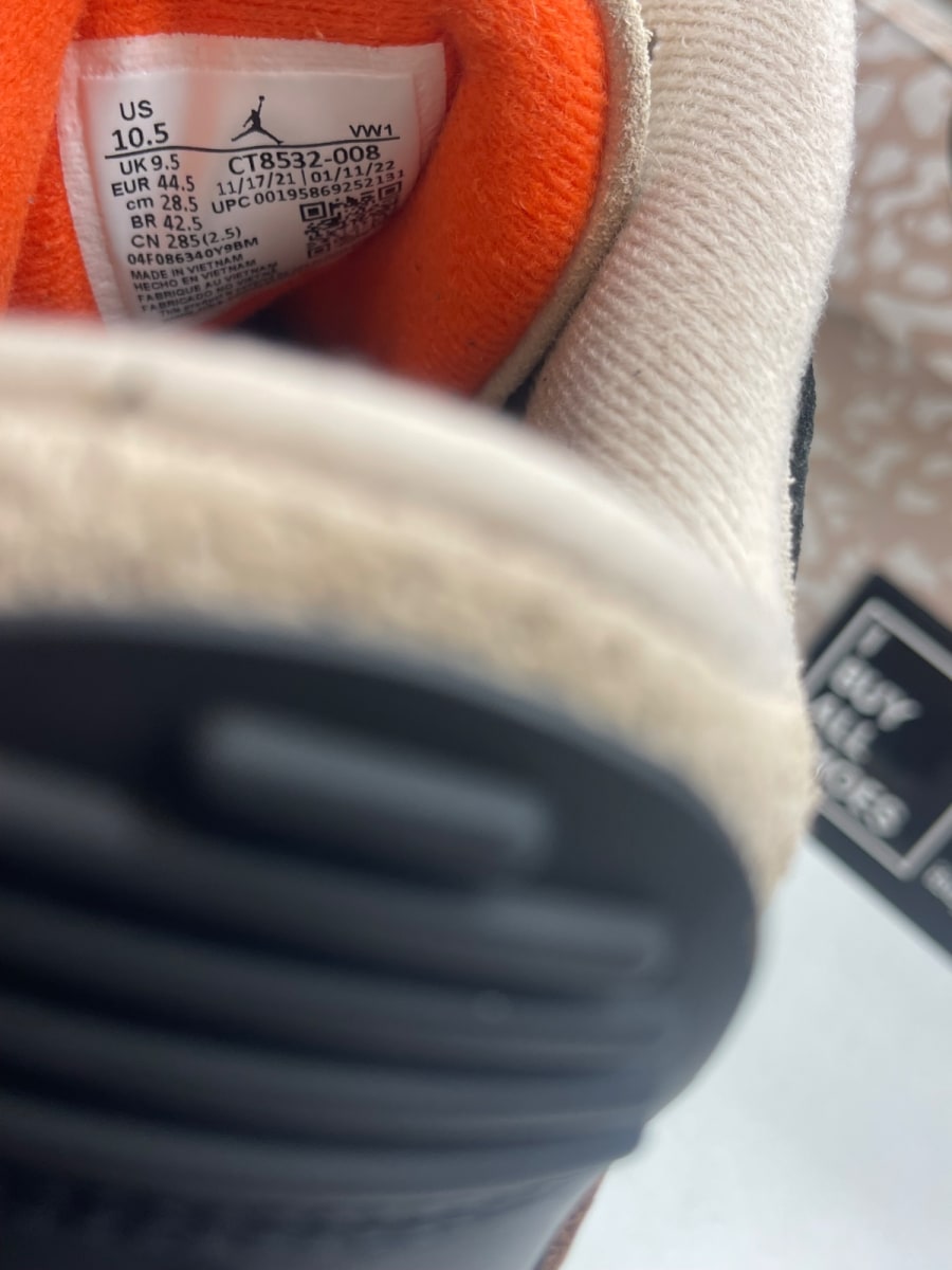 Jordan 3 Retro Desert Elephant 10.5 (Moderately Worn Pre-Owned) - Image 8