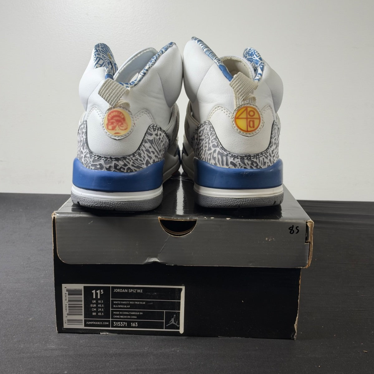 Jordan Spizike True Blue (2007) (Size 11.5) - Image 5