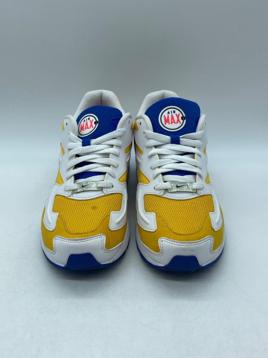 Nike Air Max2 Light University Gold Flash Crimson 9 (Moderately Worn Pre-Owned) - Image 2