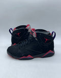 Jordan 7 Retro Raptors (2012) 11 (Heavily Worn Pre-Owned)JordanBlack/True Red-Dark Charcoal-Club Purple - Image 1