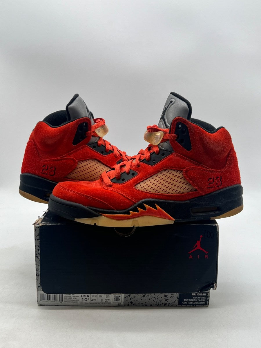 Jordan 5 Retro Dunk on Mars (Women's) 10.5W (Moderately Worn Pre-Owned) - Image 1