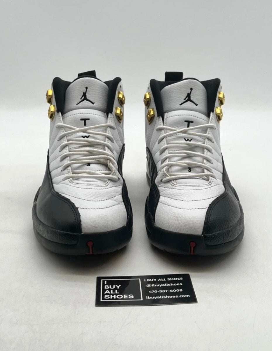 Jordan 12 Retro Taxi (2013) 10 (Moderately Worn Pre-Owned)JordanWhite/Black-Taxi - Image 2