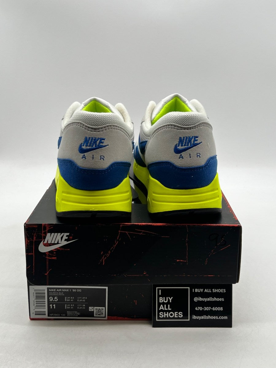 Nike Air Max 1 '86 OG Big Bubble Air Max Day (2024) 9.5 (Moderately Worn Pre-Owned) - Image 3