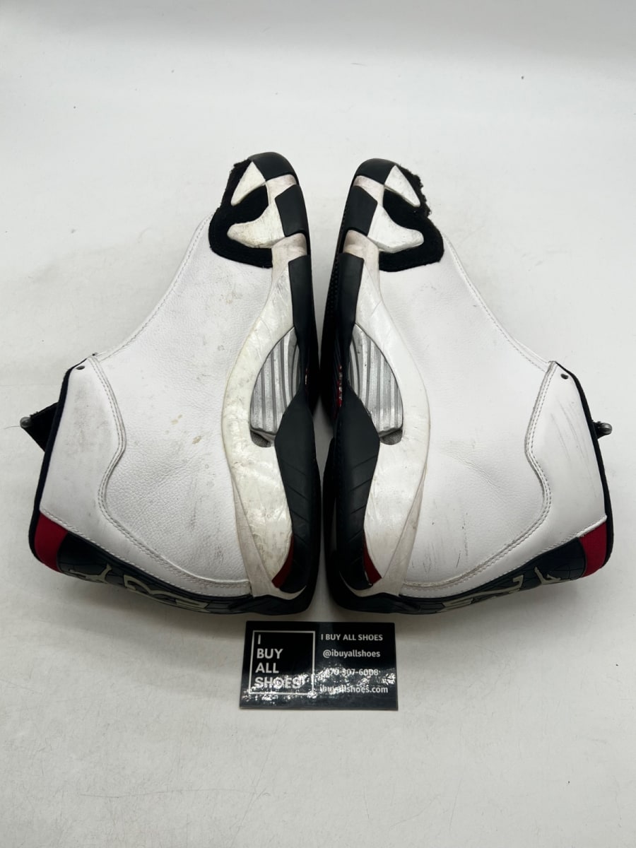 Jordan 14 Retro Black Toe (2014) 13 (Heavily Worn Pre-Owned) - Image 6