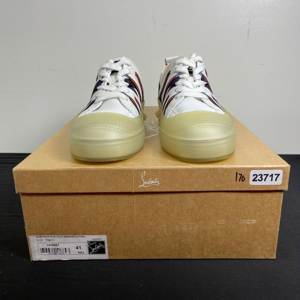 Christian Louboutin Vida Viva 'White' 41 (Moderately Worn Pre-Owned)Christian Louboutin - Image 2