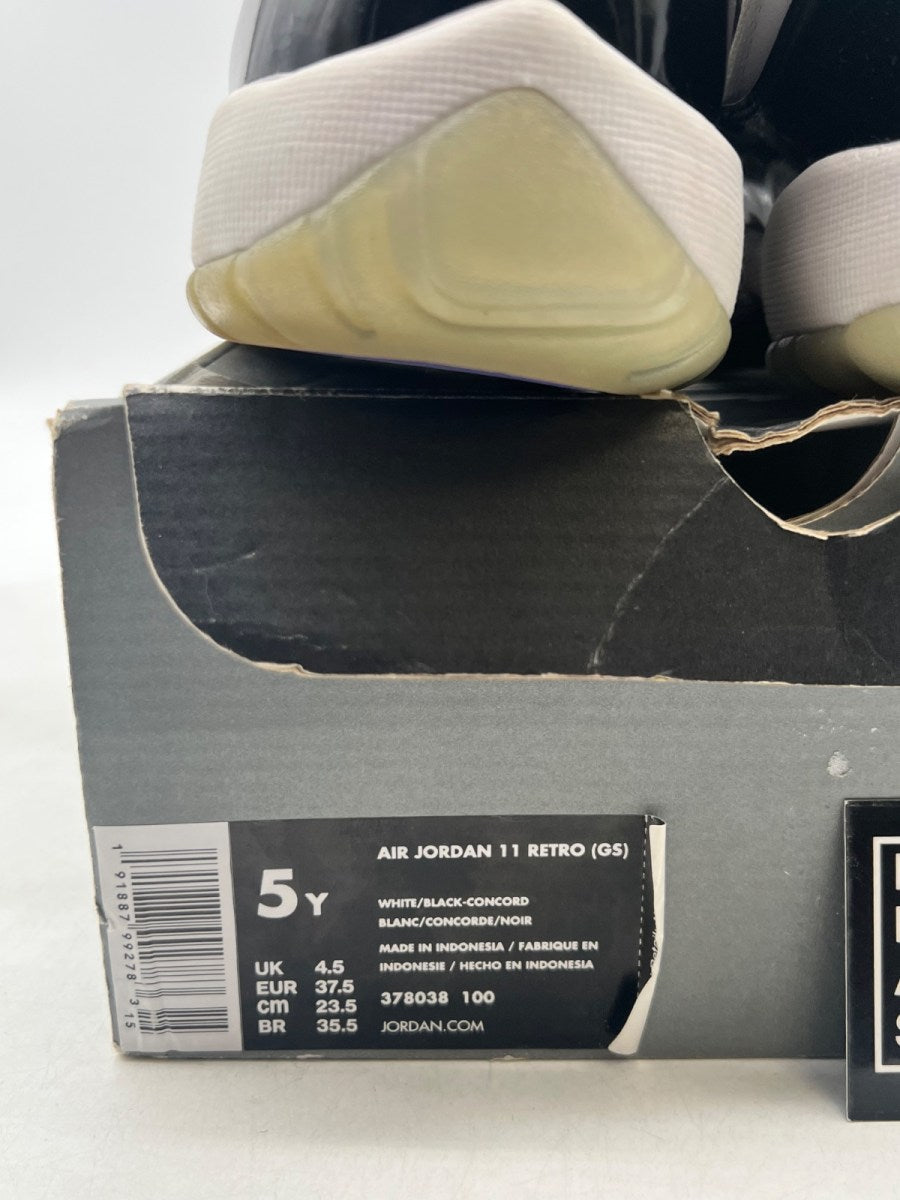 Jordan 11 Retro Concord (2018) (GS) 5Y (Moderately Worn Pre-Owned) - Image 6