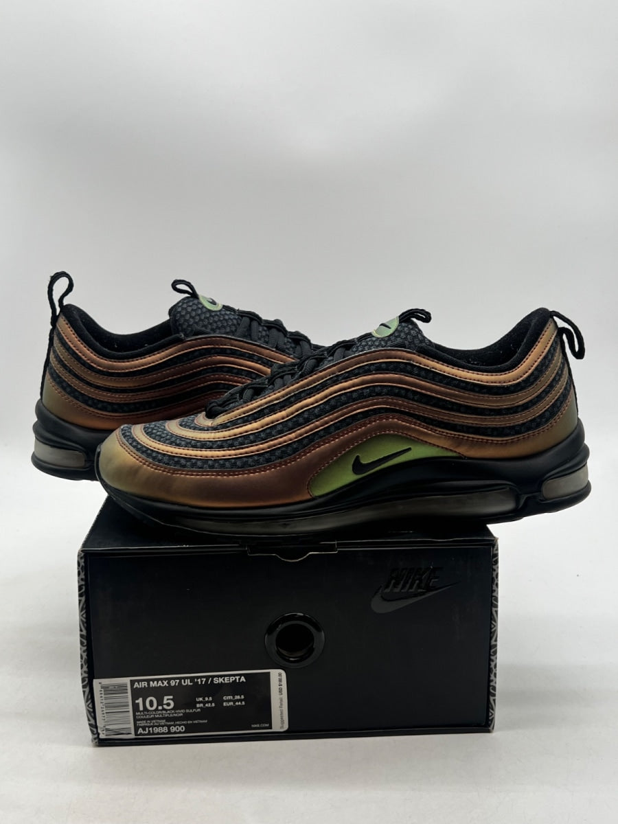 Nike Air Max 97 Ultra 17 Skepta 10.5 (Lightly Worn Pre-Owned)NikeMulti-Color/Black-Vivid Sulfur - Image 1