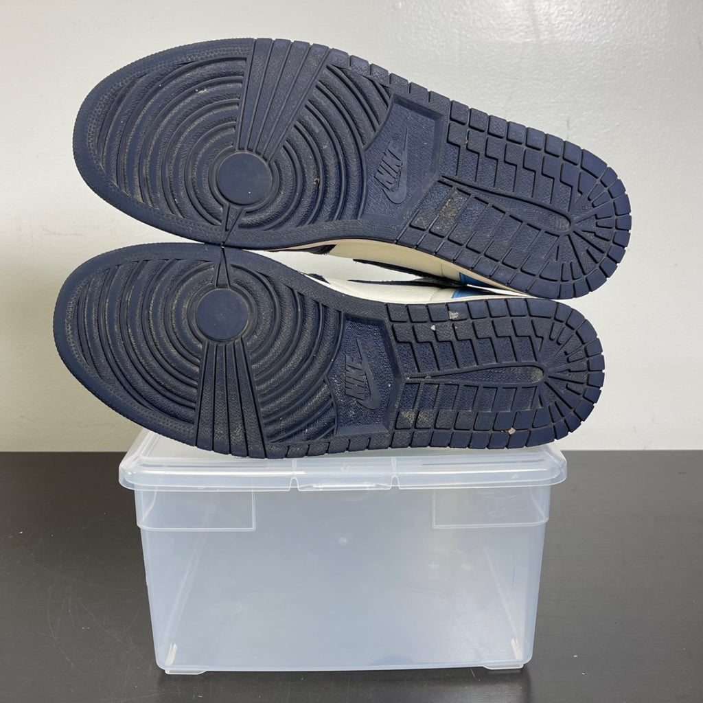 Jordan 1 Retro High Obsidian 12 (Moderately Worn Pre-Owned)JordanSail/Obsidian-University Blue - Image 5