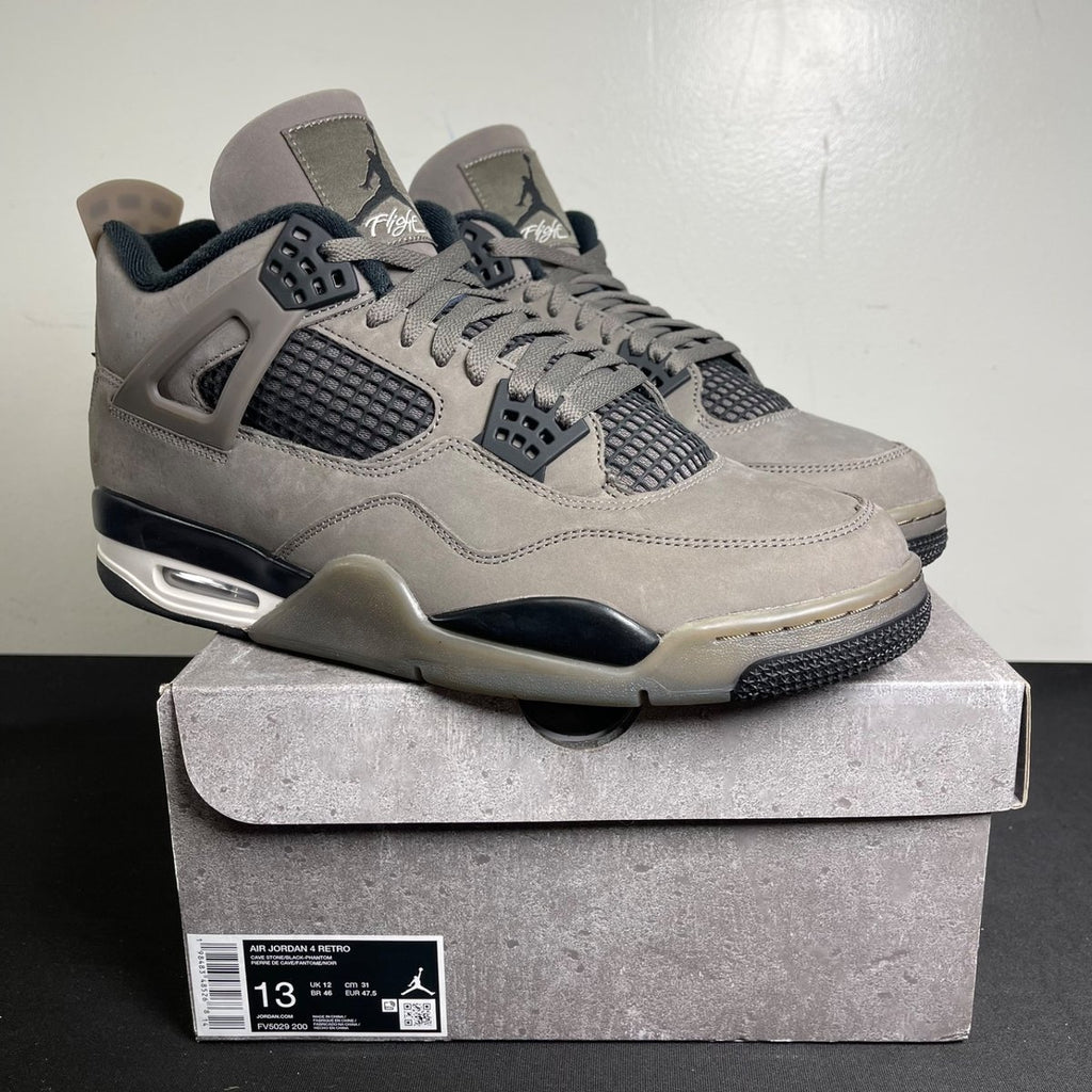 Jordan 4 Retro Cave Stone (Size 13) - aux