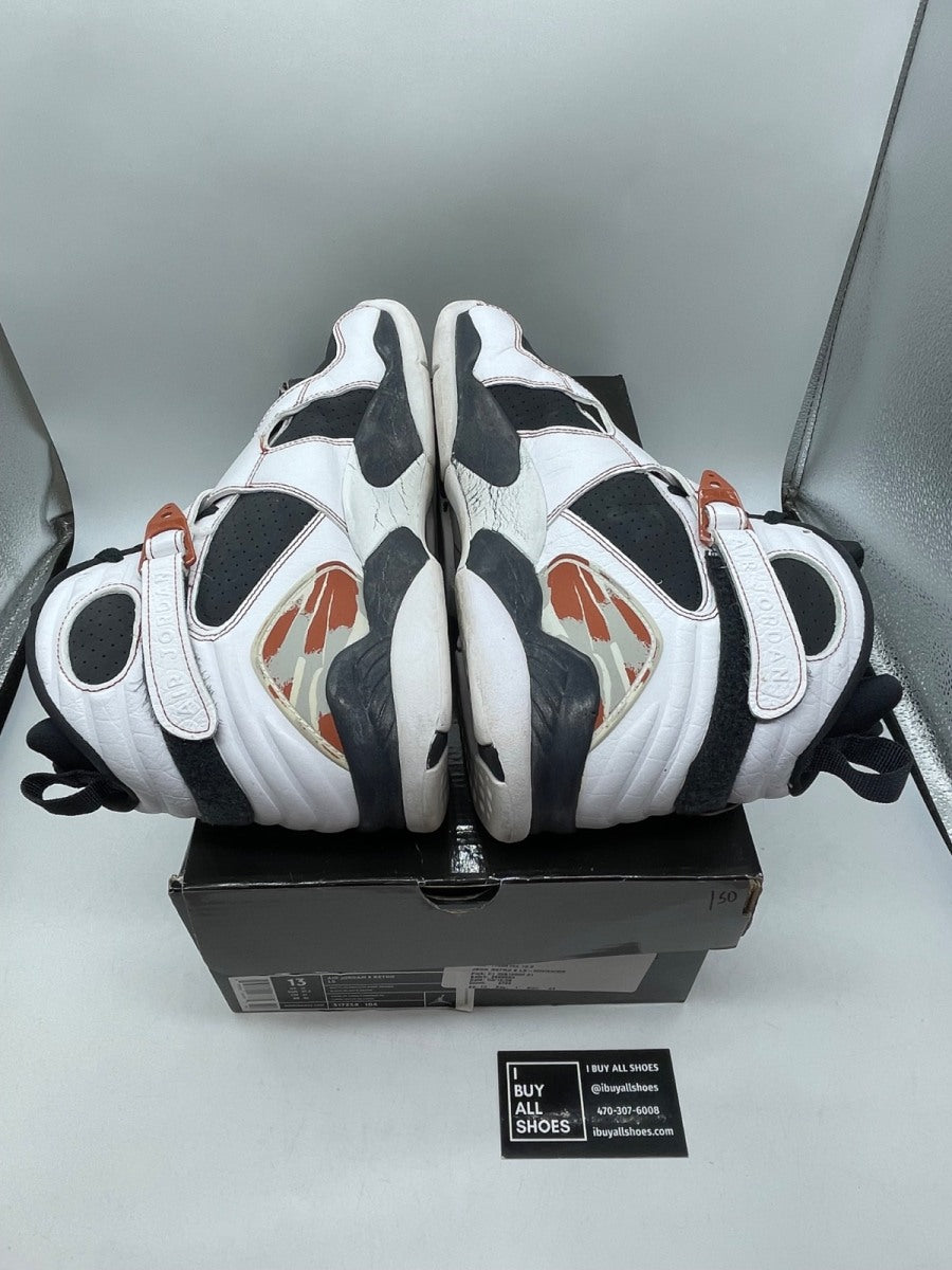 Jordan 8 Retro Black Toe 13 (Moderately Worn Pre-Owned)