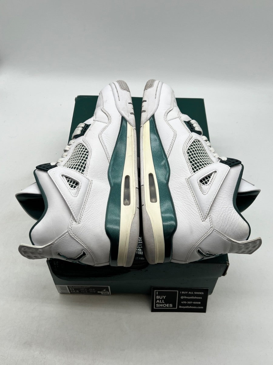 Jordan 4 Retro Oxidized Green 11 (Lightly Worn Pre-Owned) - Image 7