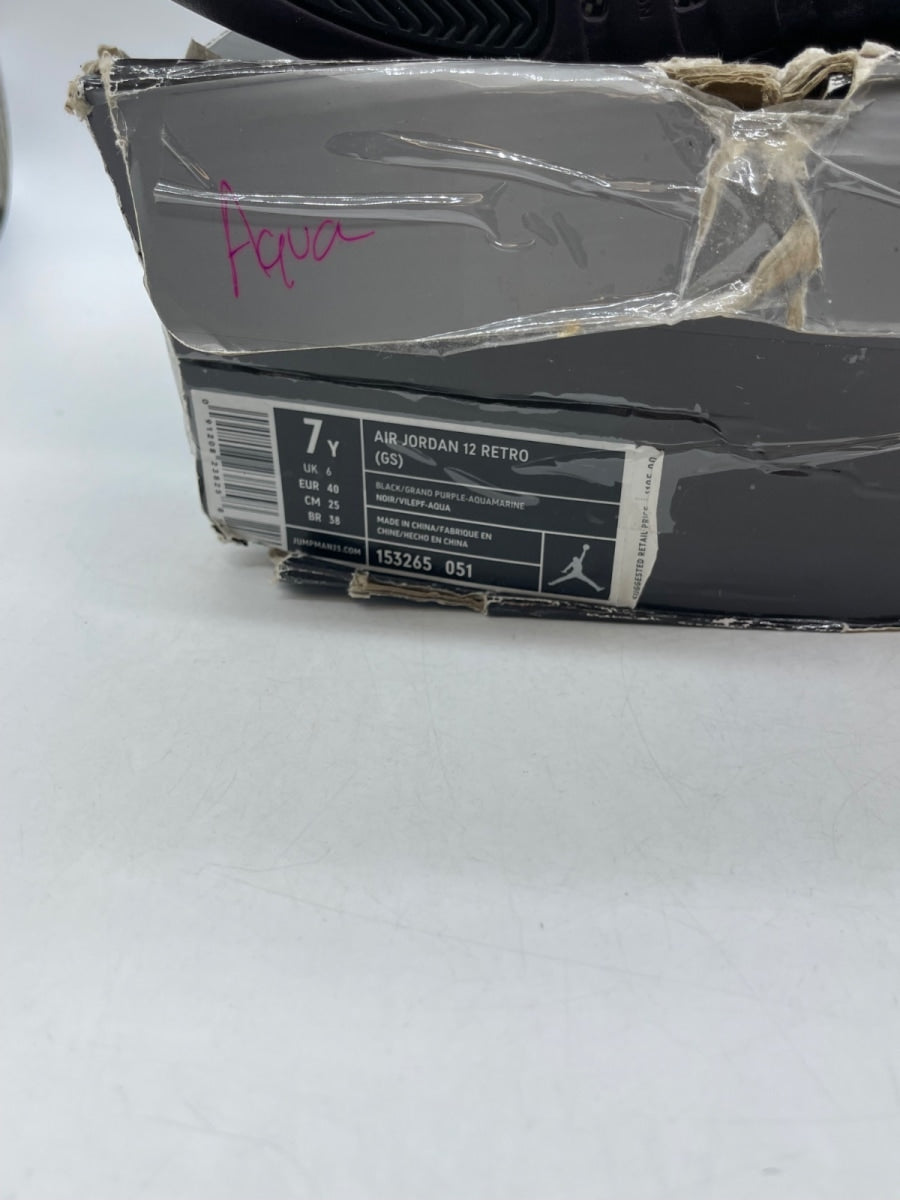 Air Jordan 12 Retro GS 'Grand Purple' 7 (Moderately Worn Pre-Owned)Air Jordan - Image 9
