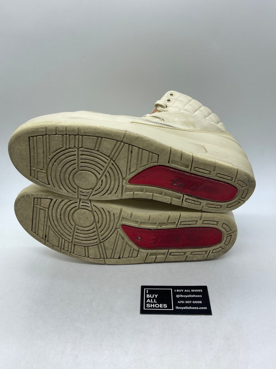 Jordan 2 Retro Just Don Beach 13 (Heavily Worn Pre-Owned) - Image 7