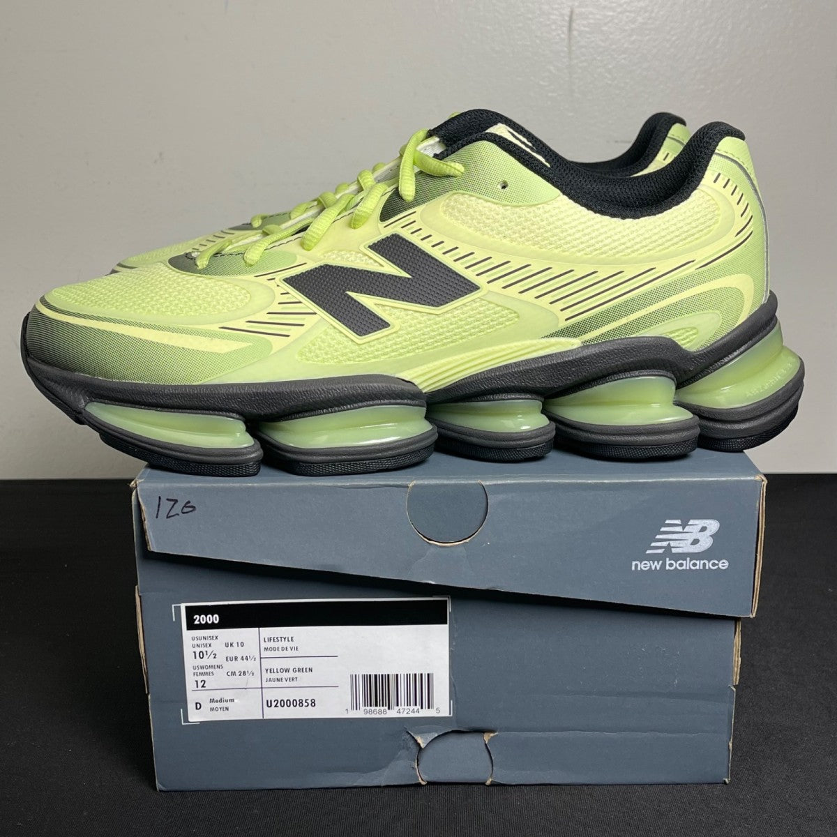 New Balance Abzorb 2000 Limelight Dry Lime (Size 10.5) - Image 3