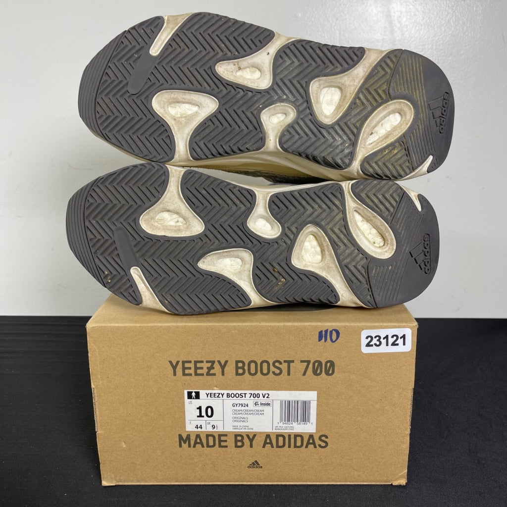 adidas Yeezy Boost 700 V2 Cream 10 (Moderately Worn Pre-Owned)adidasCream/Cream/Cream - Image 5
