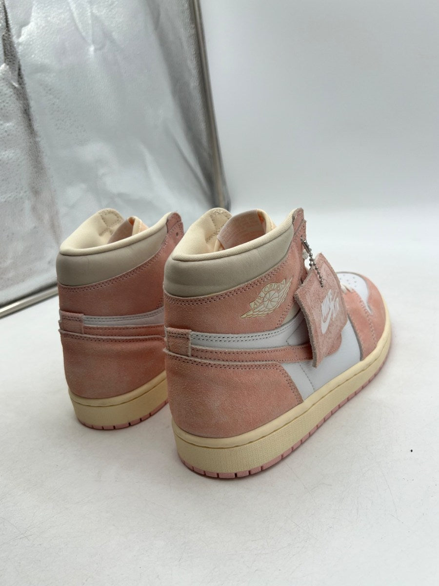 Jordan 1 Retro High OG Washed Pink (Women's) 9.5W (Lightly Worn Pre-Owned) - Image 3