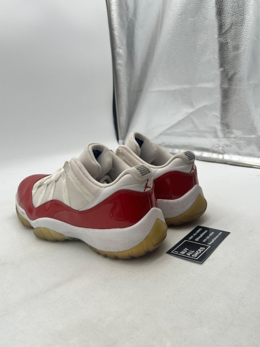Jordan 11 Retro Low Cherry (2016) 11.5 (Heavily Worn Pre-Owned) - Image 4