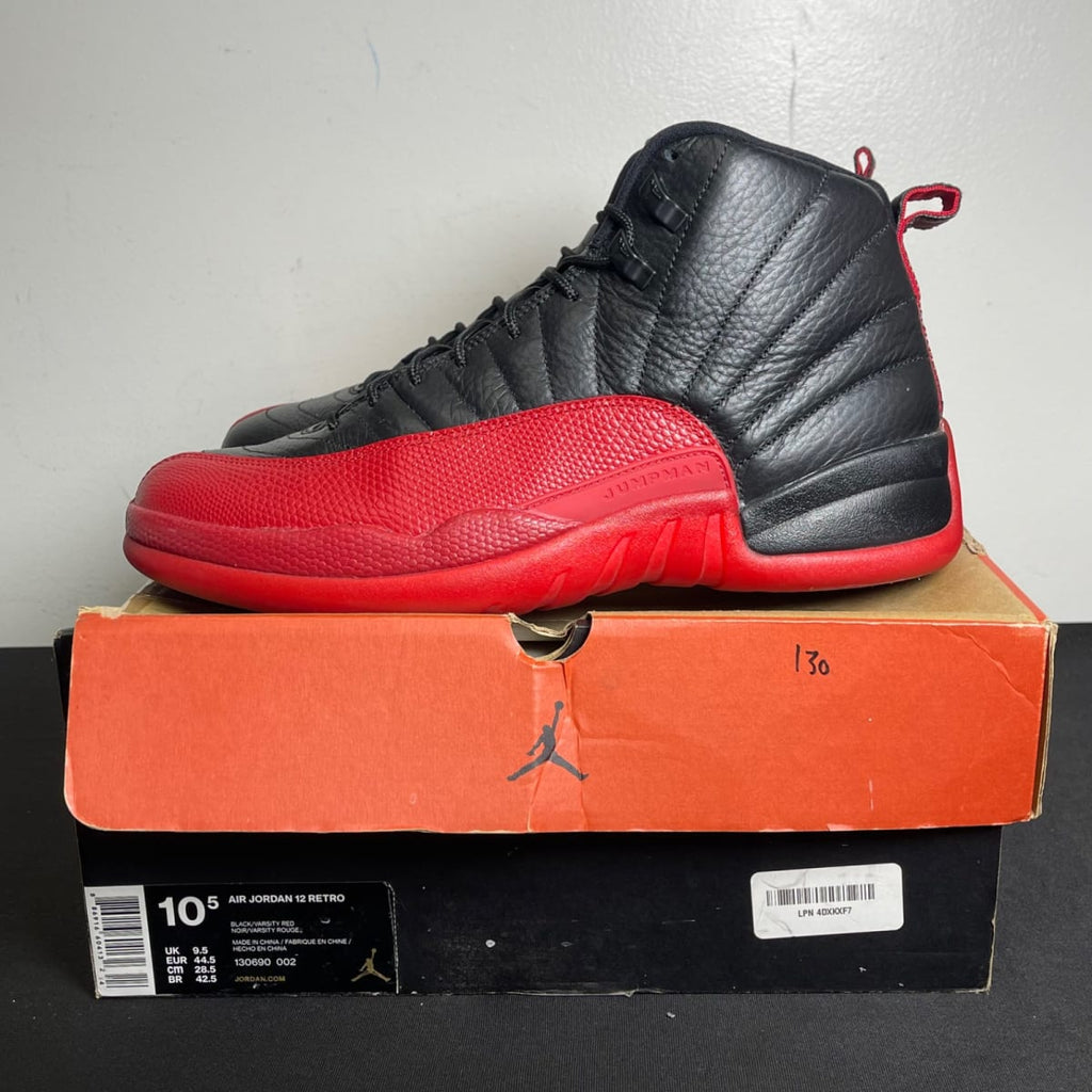 Jordan 12 Retro Flu Game (2016) (Size 10.5) - aux
