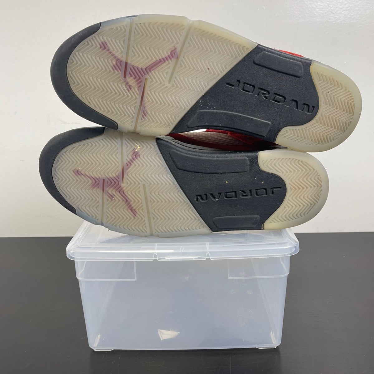 Jordan 5 Retro Raging Bull Red (2021) 13 (Moderately Worn Pre-Owned)JordanVarsity Red/Black-White - Image 5