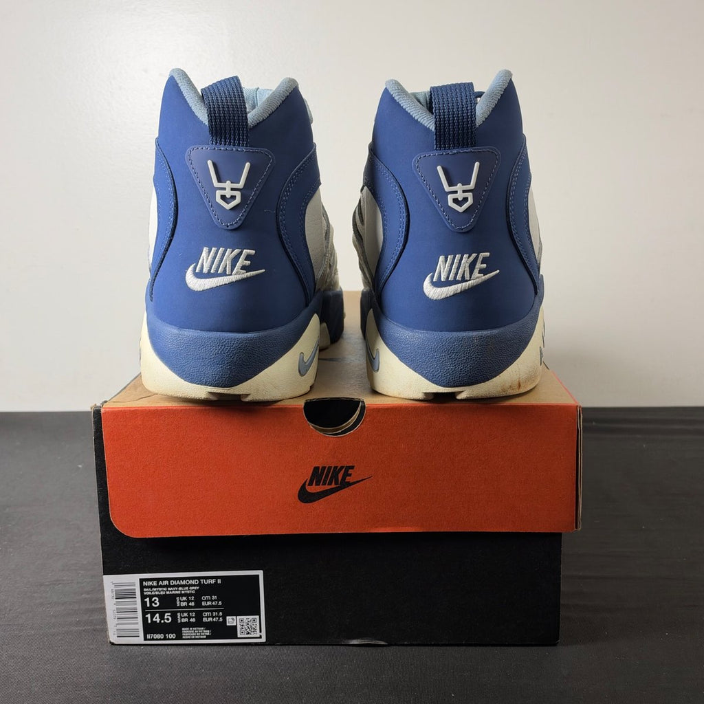Nike Air Diamond Turf 2 Royals (Size 13) - aux