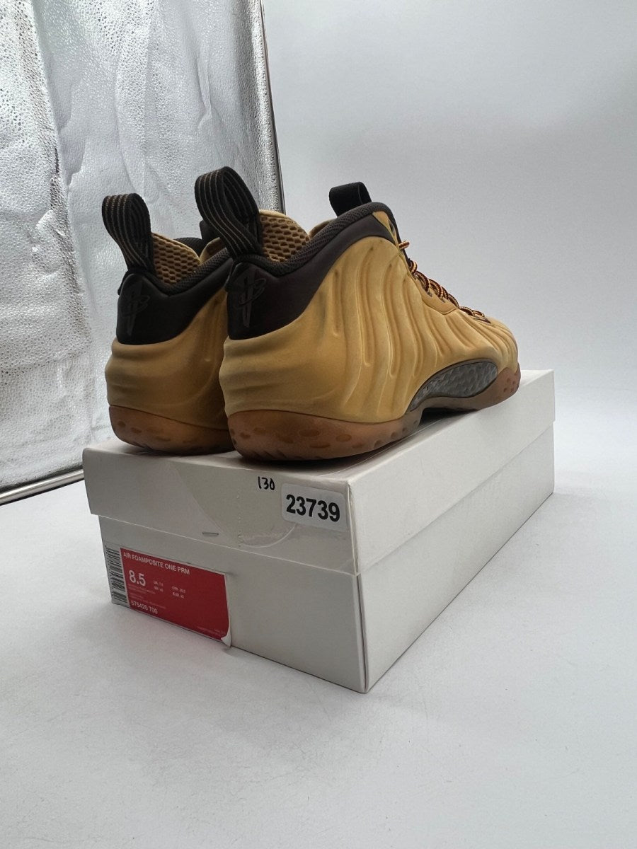 Nike Air Foamposite One Wheat 8.5 (Moderately Worn Pre-Owned)NikeHaystack/Track Brown - Image 5