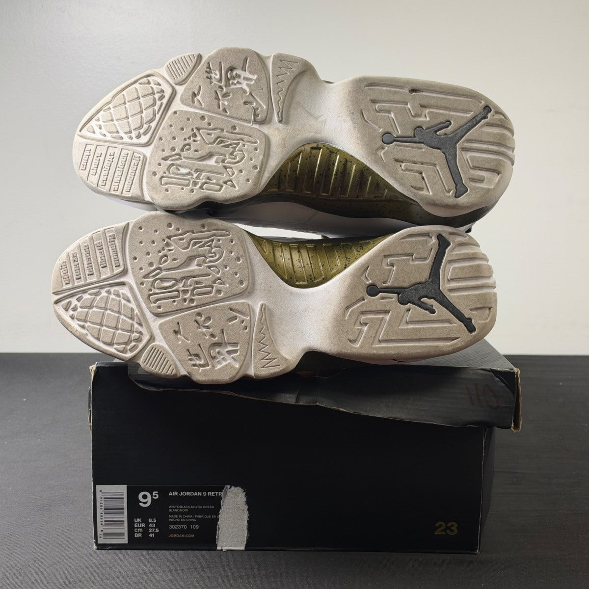 Jordan 9 Retro Statue (Size 9.5) - Image 6