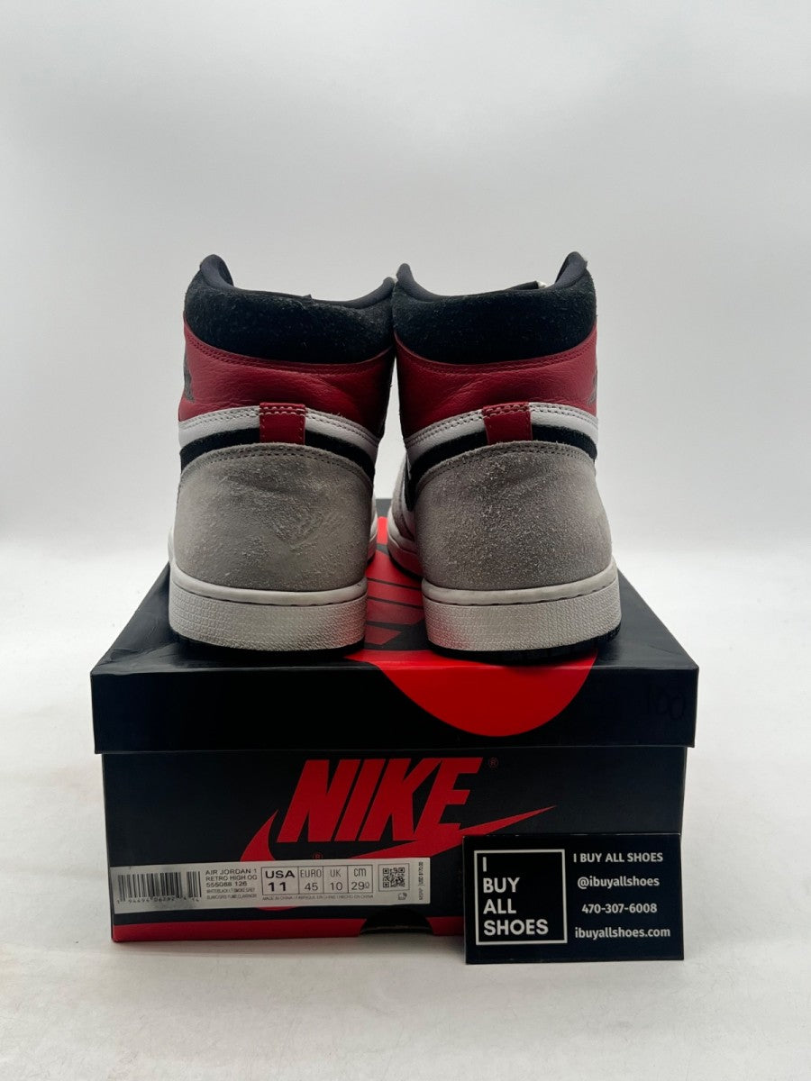 Jordan 1 Retro High Light Smoke Grey 11 (Moderately Worn Pre-Owned) - Image 3