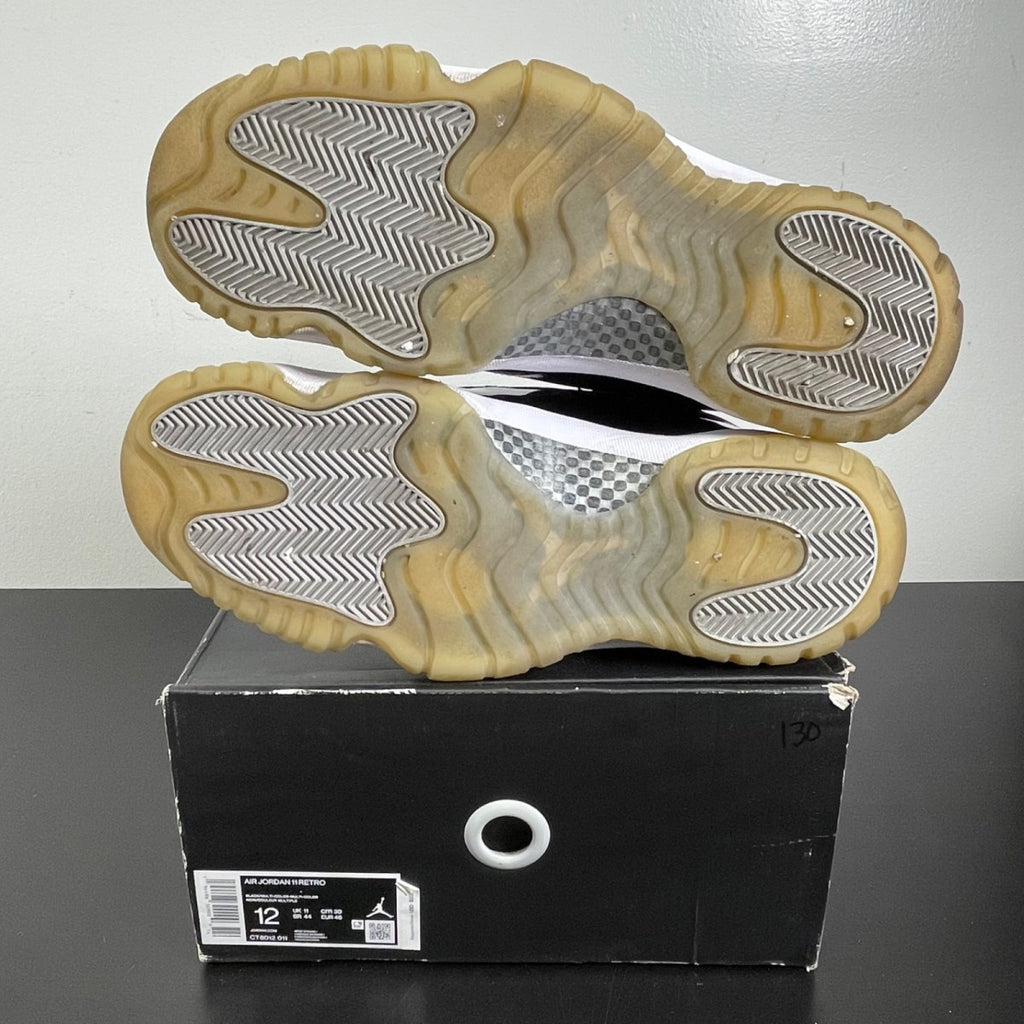 Jordan 11 Retro Jubilee 25th Anniversary 12 (Moderately Worn Pre-Owned)JordanBlack/Multi-Color-White-Multi-Color - Image 5