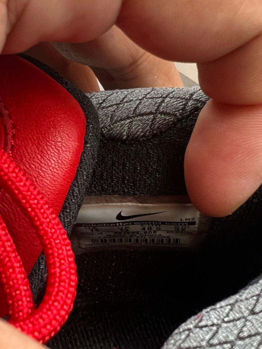 Nike LeBron 13 Elite University Red 14 (Moderately Worn Pre-Owned) - Image 7
