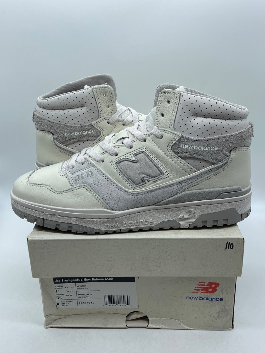 New Balance 650R Joe Freshgoods Stuntman 11 (Moderately Worn Pre-Owned)New BalanceWhite/White/Grey - Image 1