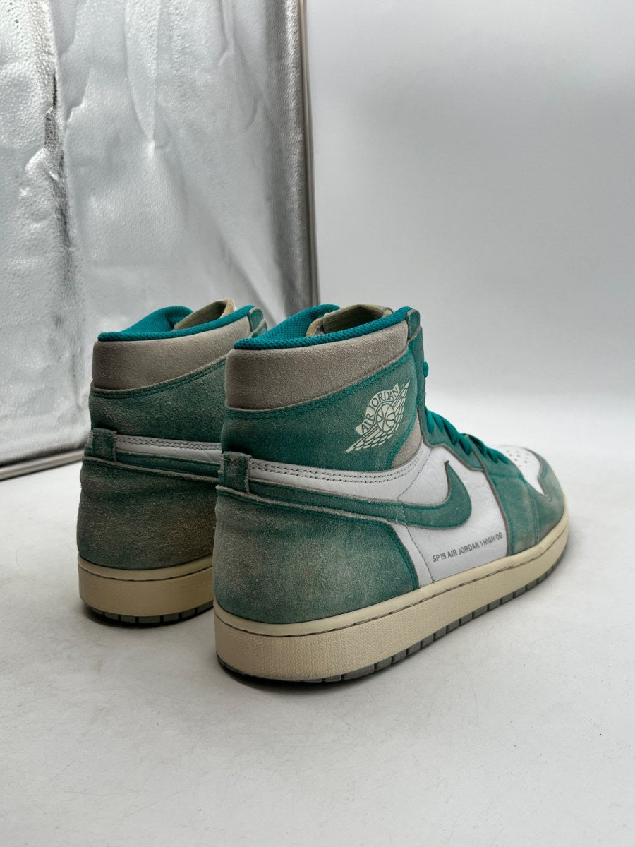 Jordan 1 Retro High Turbo Green 13 (Moderately Worn Pre-Owned) - Image 3