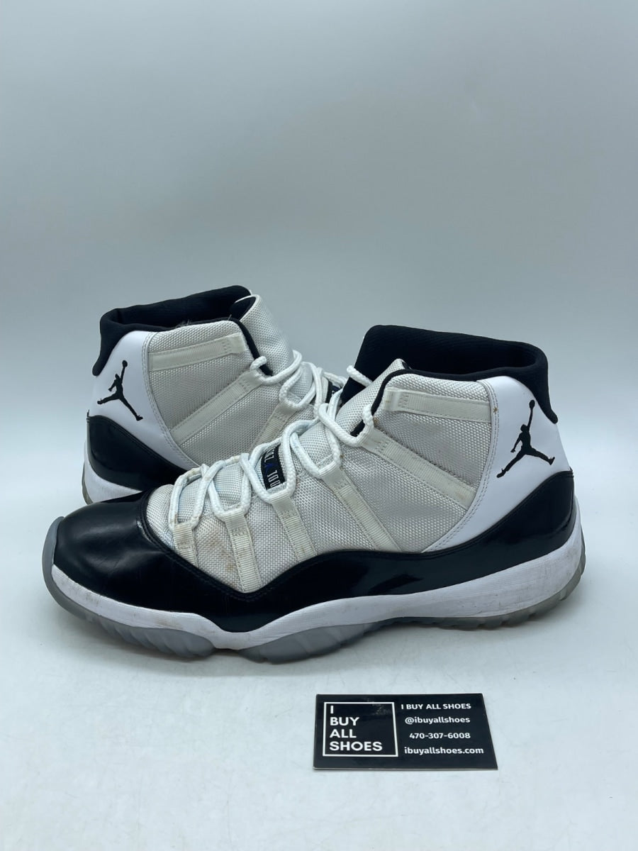 Jordan 11 Retro Concord (2011) 14 (Heavily Worn Pre-Owned) - Image 1