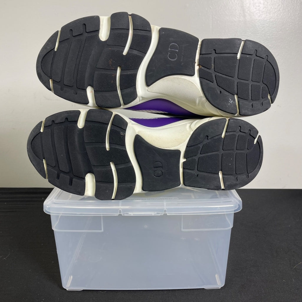 Dior B22 Violet White 44 (Moderately Worn Pre-Owned)DiorWhite/Violet/Yellow - Image 5
