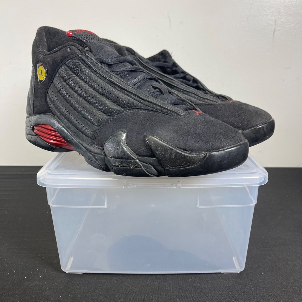 Jordan 14 OG Last Shot (1999) 11 (Moderately Worn Pre-Owned)JordanBlack/Black-Varsity Red - Image 1