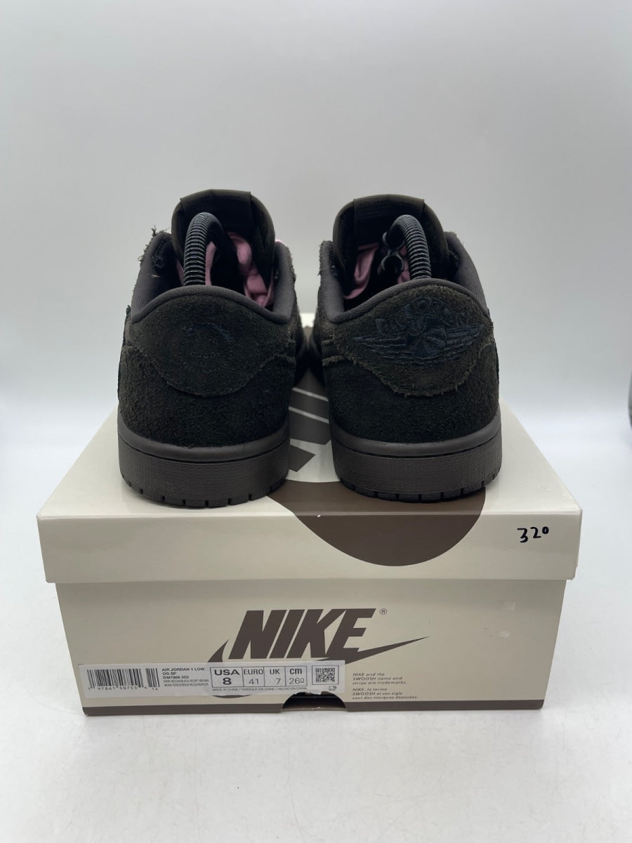 Jordan 1 Retro Low OG SP Travis Scott Velvet Brown 8 (Lightly Worn Pre-Owned)JordanDark Mocha/Black/Velvet Brown - Image 3