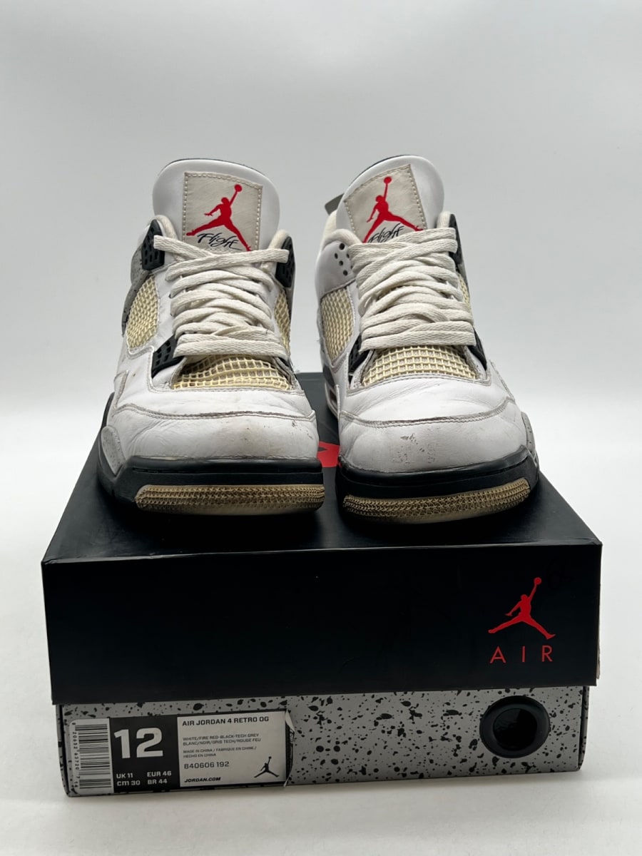 Jordan 4 Retro White Cement (2016) (Size 12) - Image 2