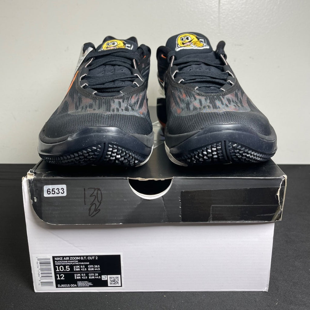 Nike Air Zoom GT Cut 2 Black Phantom Orange (Size 10.5) - Image 2
