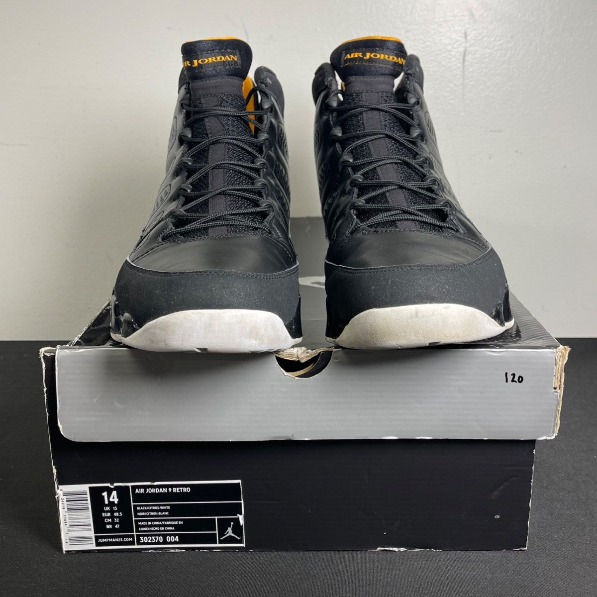 Jordan 9 Retro Citrus (Size 14) - Image 2