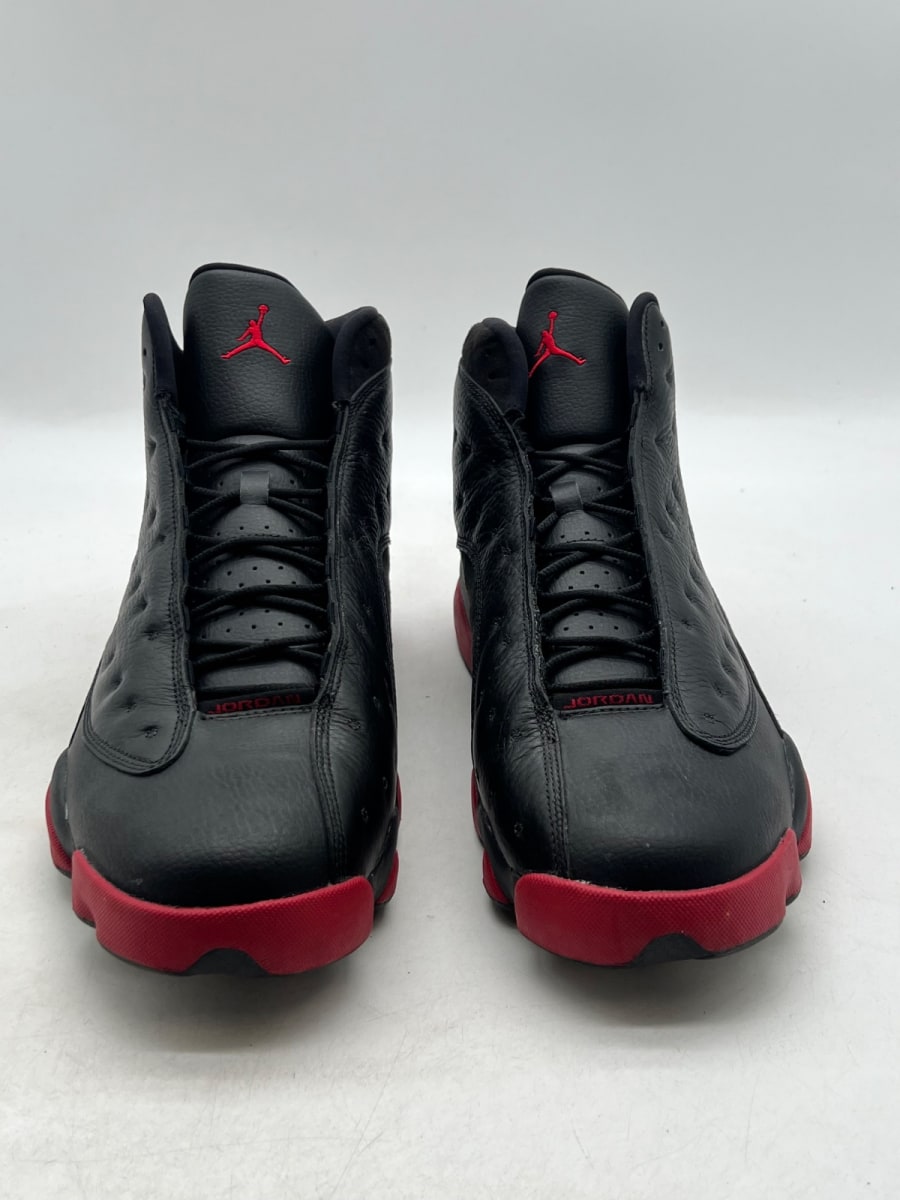 Jordan 13 Retro Dirty Bred 16 (Lightly Worn Pre-Owned)JordanBlack/Gym Red-Black - Image 2