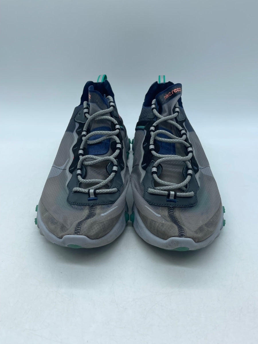 Nike React Element 87 Black Neptune Green 12 (Moderately Worn Pre-Owned) - Image 2