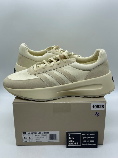 adidas Fear of God Athletics Los Angeles Pale Yellow 12 (Moderately Worn Pre-Owned) - Image 1