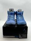 Jordan 5 Retro UNC University Blue 10 (Moderately Worn Pre-Owned)JordanUniversity Blue/Black/White - Image 1