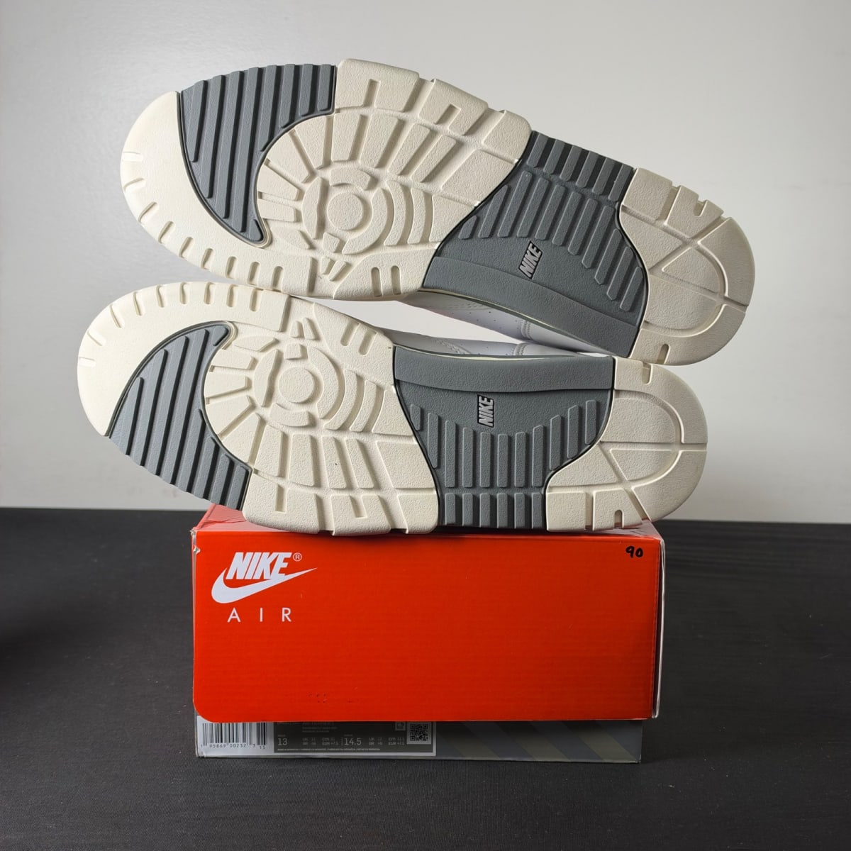 Nike Air Trainer 1 Photon Dust Light Smoke Grey (Size 13) - aux