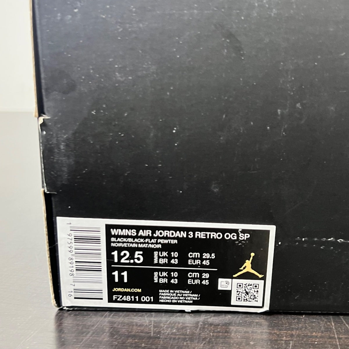 Jordan 3 Retro OG SP A Ma Maniére While You Were Sleeping (Women's) (Size 12.5W) - Image 5