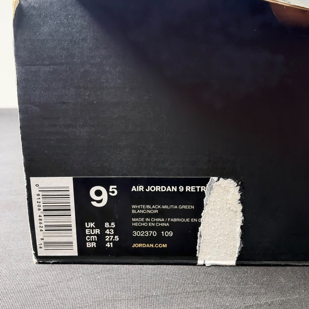 Jordan 9 Retro Statue (Size 9.5) - Image 4
