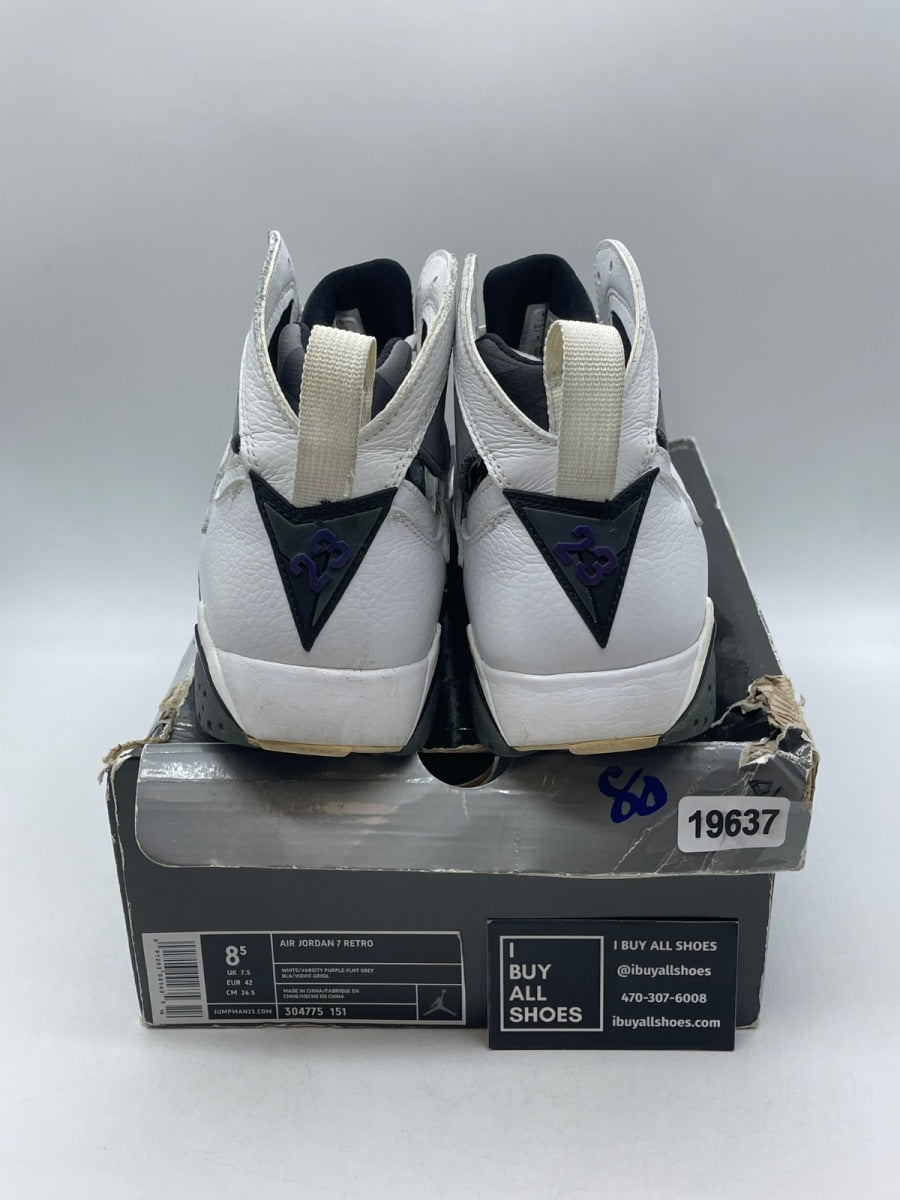 Jordan 7 Retro Flint 8.5 (Moderately Worn Pre-Owned) - Image 3