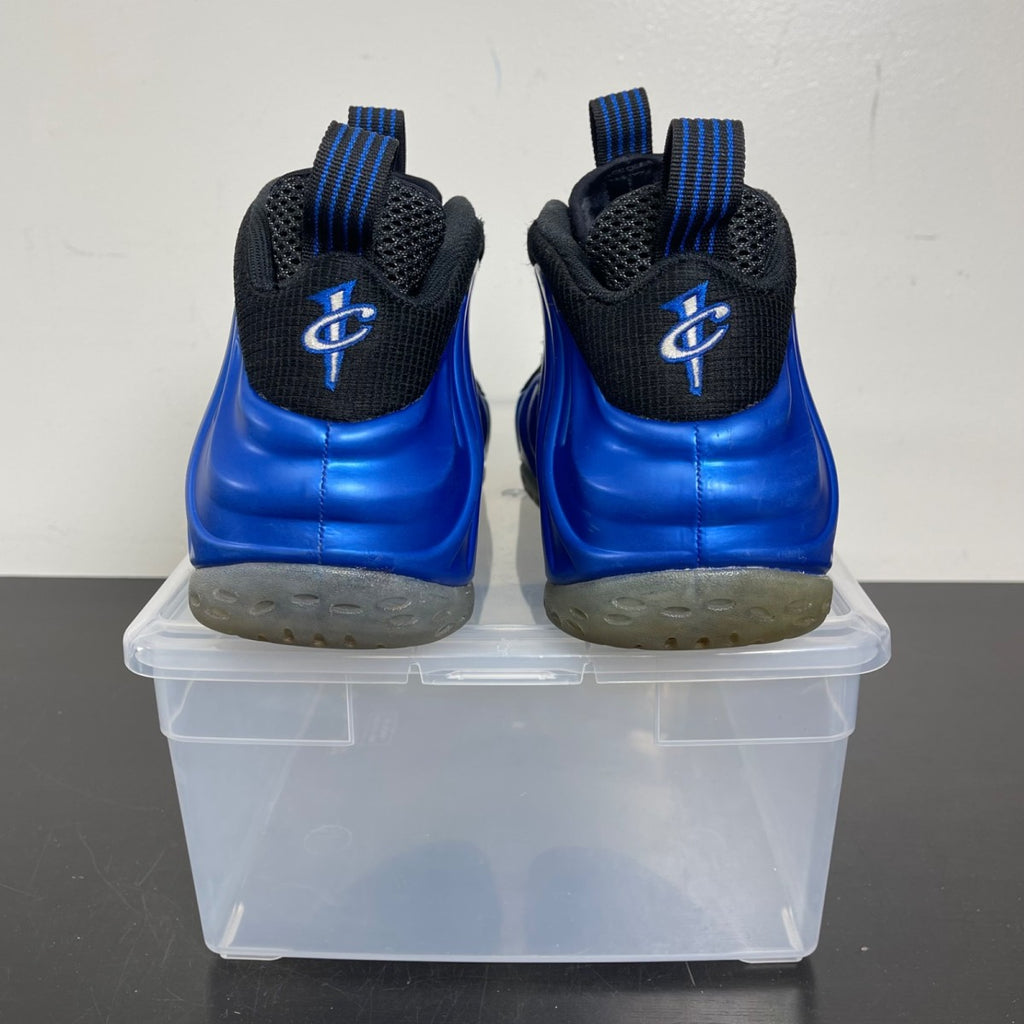 Nike Air Foamposite One Royal Blue XX 20th Anniversary (2017) 10 (Moderately Worn Pre-Owned)NikeDark Neon Royal/Black-White - Image 4